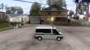 Ford Transit Policija для GTA San Andreas миниатюра 5