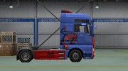 Скин Spider-Man для MAN TGX para Euro Truck Simulator 2 miniatura 2