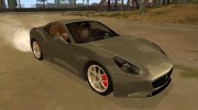 Ferrari California for GTA San Andreas miniature 2