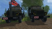 Лесовоз УРАЛ для Farming Simulator 2015 миниатюра 1