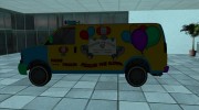 GTA V Vapid Clown Van para GTA San Andreas miniatura 3