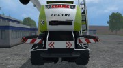 Claas Lexion 770 TT para Farming Simulator 2015 miniatura 4