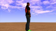 Новые зелёные кросовки для GTA San Andreas миниатюра 4