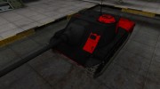 Черно-красные зоны пробития T25 AT for World Of Tanks miniature 1