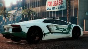 Dubai Police - Lamborghini Aventador v2.0 para GTA 5 miniatura 3