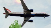 Boeing 757-200 British Airways для GTA San Andreas миниатюра 12