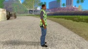 Футболка с Черепами para GTA San Andreas miniatura 4