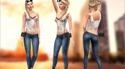 Spring Outfit Set para Sims 4 miniatura 3