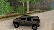 Hummer H2 SUV para GTA San Andreas miniatura 2