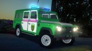 Land Rover Defender 2000 Прикордонна Служба України para GTA San Andreas miniatura 1