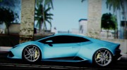 Lamborghini Huracan для GTA San Andreas миниатюра 1