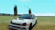 Subaru Impreza для GTA San Andreas миниатюра 1