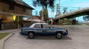 2003 Ford Crown Victoria Gotham City Police Unit для GTA San Andreas миниатюра 5