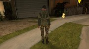 Боец из батальона Заря para GTA San Andreas miniatura 2