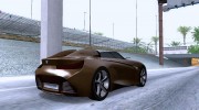 BMW Vision Connected Drive Concept для GTA San Andreas миниатюра 3