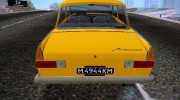 Москвич 412 Такси для GTA San Andreas миниатюра 4