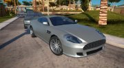 Aston Martin DB9 Low Poly для GTA San Andreas миниатюра 3