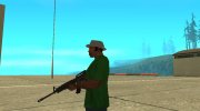 Battlefield Hardline M16A3 for GTA San Andreas miniature 5