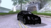 2009 Cadillac CTS V Police для GTA San Andreas миниатюра 4