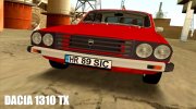 Dacia 1310 TX для GTA San Andreas миниатюра 3