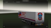 Прицеп МЧС РФ Гуманитарный Груз для Euro Truck Simulator 2 миниатюра 3