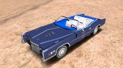Cadillac Fleetwood Eldorado 76 (Convertible) para GTA San Andreas miniatura 3