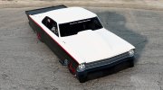 Chevrolet Chevy II Nova SS Drag Car 1967 para BeamNG.Drive miniatura 6