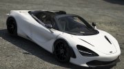 McLaren 720S Spider para GTA 5 miniatura 1