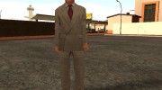 Sal Gravina (Cream Suit) from Mafia II Jimmys Vendetta para GTA San Andreas miniatura 2