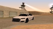 Audi A8 2018 para GTA San Andreas miniatura 2