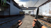 Black Tactical Knife para Counter-Strike Source miniatura 2