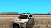 Mitsubishi Lancer Evolution X Казахстанская Полиция v2.0 для GTA San Andreas миниатюра 1