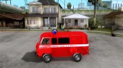 УАЗ Пожарка para GTA San Andreas miniatura 2