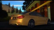 BMW M4 F84 2018 для GTA San Andreas миниатюра 2