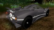 Pagani Zonda 760RS para GTA San Andreas miniatura 3