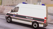Mercedes Sprinter - BIH Police Van для GTA San Andreas миниатюра 4