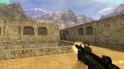 Silenced Mp5 with Stock and red dot sight para Counter Strike 1.6 miniatura 2
