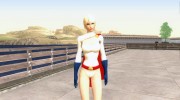 Power girl para GTA San Andreas miniatura 1