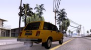 ВАЗ 2104 Такси для GTA San Andreas миниатюра 4