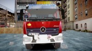 Mercedes-Benz Atego 1530 Firetruck for GTA 4 miniature 8