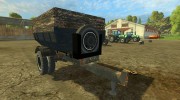 Прицеп для ЗИЛ 585 para Farming Simulator 2015 miniatura 2
