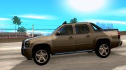 Chevrolet Avalanche для GTA San Andreas миниатюра 5