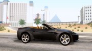 Ferrari California V3 for GTA San Andreas miniature 4