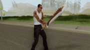 Warrior Yongsin Sword для GTA San Andreas миниатюра 3
