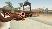 AN94 Harvester Bugged Wrong Gun для GTA San Andreas миниатюра 3