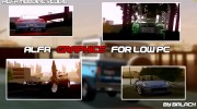 Alfa Graphics for Low PC для GTA San Andreas миниатюра 1