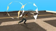 Огромный нож из Teenage Mutant Ninja Turtles (2003) для GTA San Andreas миниатюра 17