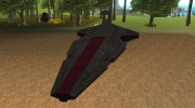 Republic Attack Cruiser Venator class v3 для GTA San Andreas миниатюра 1