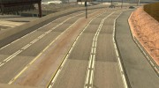 Новые текстуры дорог для GTA San Andreas миниатюра 1