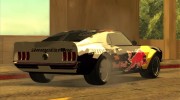 Ford Mustang RTR RedBull для GTA San Andreas миниатюра 4
